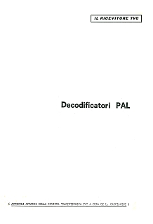 Decodificatori Pal